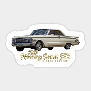 1963 Mercry Comet S22 2 Door Hardtop Sticker